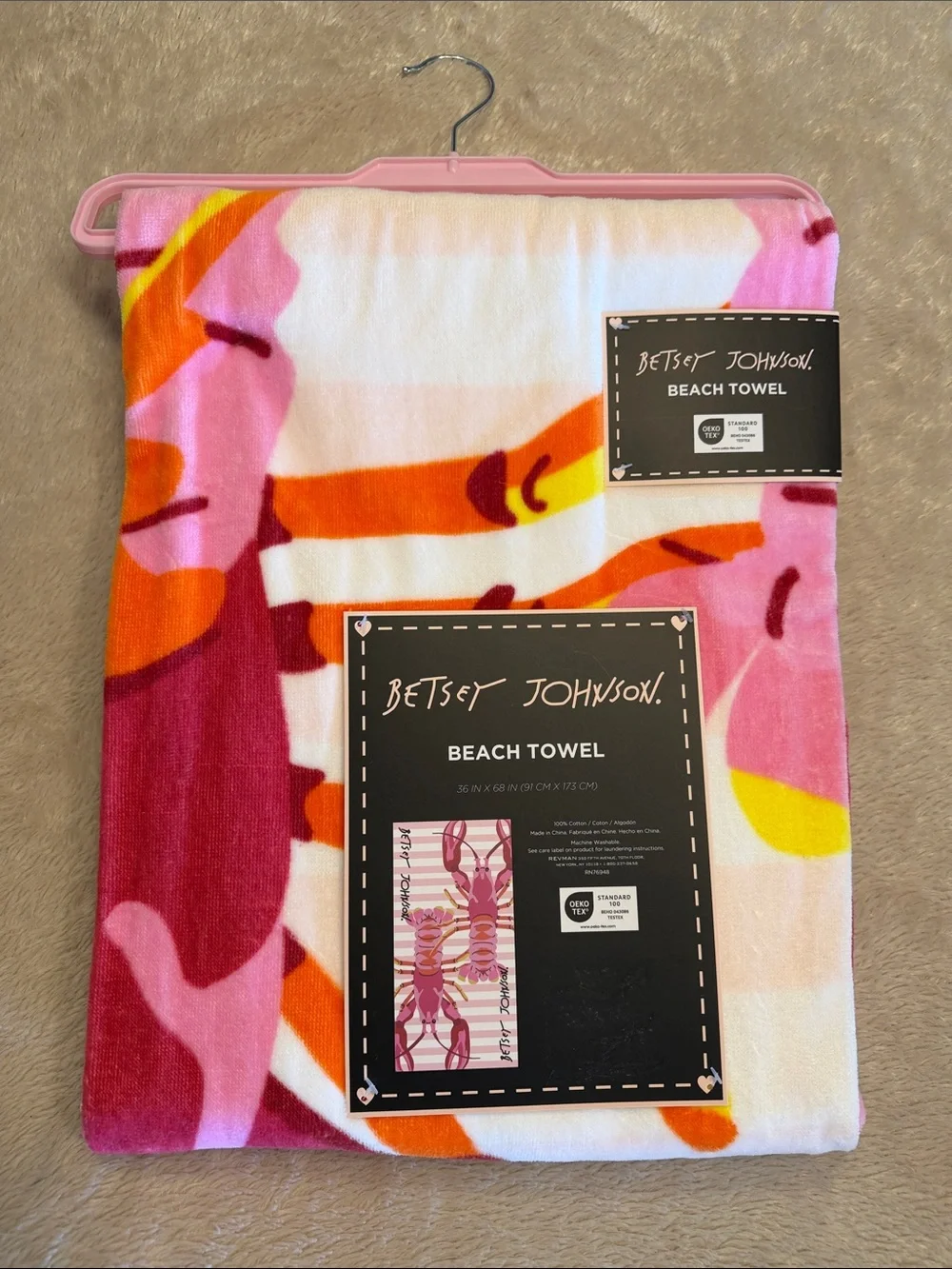 BETSEY JOHNSON Beach Towel